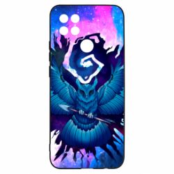 Чехол для Oppo A15s/A15 Owl with an arrow in space