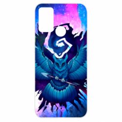 Чехол для Oppo A52/A72/A92 Owl with an arrow in space