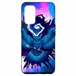 Чохол для Oppo Reno 5 4G Owl with an arrow in space - PrintSalon