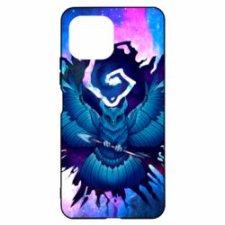 Чехол для Xiaomi Mi11 Lite Owl with an arrow in space