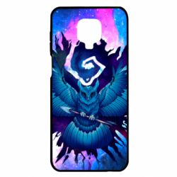 Чохол для Xiaomi Redmi Note 9S / 9Pro / 9Pro Max Owl with an arrow in space - PrintSalon