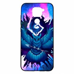 Чохол для Xiaomi Redmi Note 9 / Redmi 10X Owl with an arrow in space-PrintSalon Чохол для Xiaomi Redmi Note 9 / Redmi 10X Owl with an arrow in space