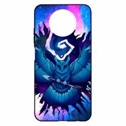Чохол для Xiaomi Redmi Note 9 5G/Redmi Note 9T Owl with an arrow in space - PrintSalon