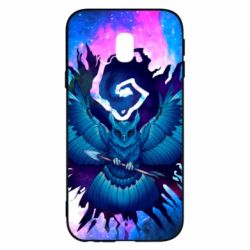 Чохол для Samsung J3 2017 Owl with an arrow in space - PrintSalon