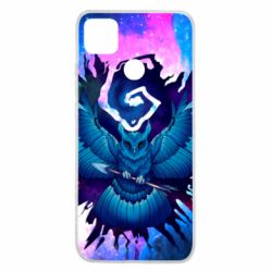 Чохол для Xiaomi Redmi 9c Owl with an arrow in space - PrintSalon