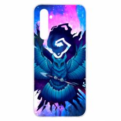 Чохол для Realme 6 Pro Owl with an arrow in space - PrintSalon