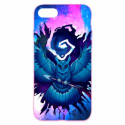 Чохол для iPhone SE 2022 Owl with an arrow in space - PrintSalon