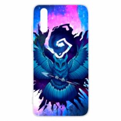 Чохол для Huawei P20 Owl with an arrow in space - PrintSalon