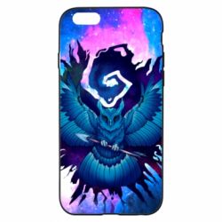 Чохол для iPhone 6/6S Owl with an arrow in space - PrintSalon