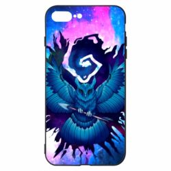 Чохол для iPhone 7 Plus Owl with an arrow in space-PrintSalon Чохол для iPhone 7 Plus Owl with an arrow in space