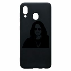 Чехол для Samsung A30 Ozzy Osbourne face - PrintSalon