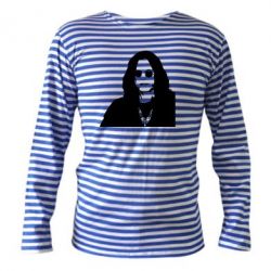 Тельняшка с длинным рукавом Ozzy Osbourne face - PrintSalon