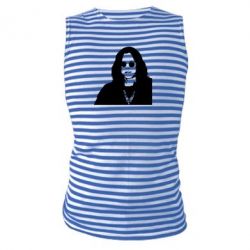 Майка-тельняшка Ozzy Osbourne face - PrintSalon