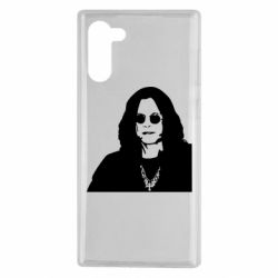 Чехол для Samsung Note 10 Ozzy Osbourne face - PrintSalon