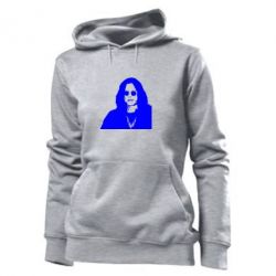 Женское худи Ozzy Osbourne face - PrintSalon