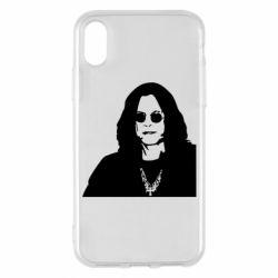Чехол для iPhone X/Xs Ozzy Osbourne face - PrintSalon