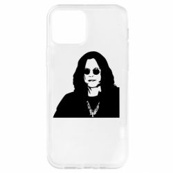 Чехол для iPhone 12 Ozzy Osbourne face - PrintSalon