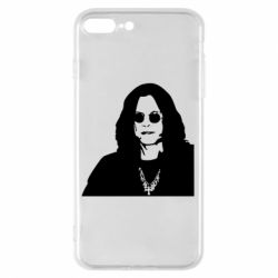Чехол для iPhone 8 Plus Ozzy Osbourne face - PrintSalon