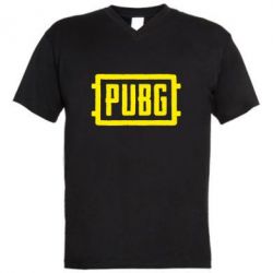 Чоловіча футболка з V-подібним вирізом ПАБГ - PrintSalon