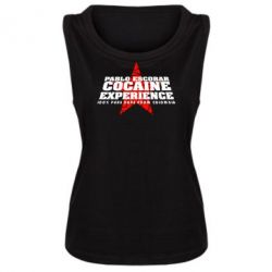 Женская майка Pablo Escobar - PrintSalon