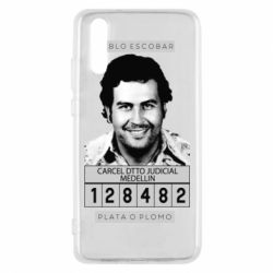 Чехол для Huawei P20 Pablo Escobar - PrintSalon