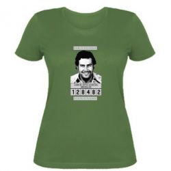 Женская футболка Pablo Escobar - PrintSalon