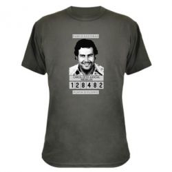 Камуфляжная футболка Pablo Escobar - PrintSalon