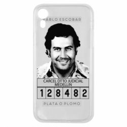 Чехол для iPhone XR Pablo Escobar