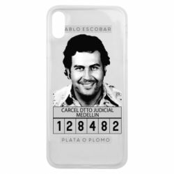 Чехол для iPhone Xs Max Pablo Escobar