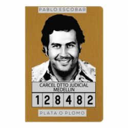 Блокнот с принто Pablo Escobar - PrintSalon