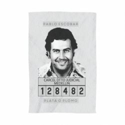 Полотенце с принтом Pablo Escobar - PrintSalon