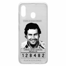 Чехол для Samsung A20 Pablo Escobar-PrintSalon Чехол для Samsung A20 Pablo Escobar