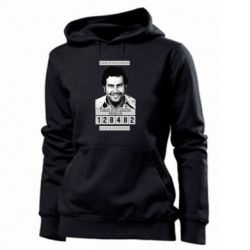 Женское худи Pablo Escobar - PrintSalon