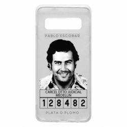 Чехол для Samsung S10 Pablo Escobar - PrintSalon
