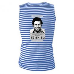 Майка-тельняшка Pablo Escobar