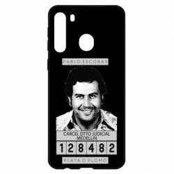 Чехол для Samsung A21 Pablo Escobar-PrintSalon Чехол для Samsung A21 Pablo Escobar