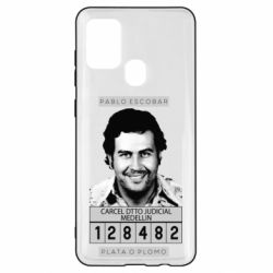 Чехол для Samsung A21s Pablo Escobar - PrintSalon