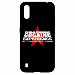 Чехол для Samsung A01/M01 Pablo Escobar-PrintSalon Чехол для Samsung A01/M01 Pablo Escobar