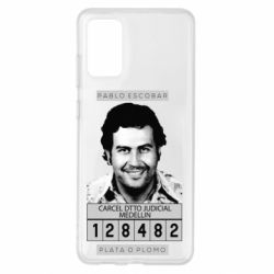 Чехол для Samsung S20+ Pablo Escobar - PrintSalon