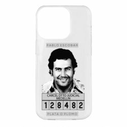 Чехол для iPhone 14 Pro Pablo Escobar - PrintSalon