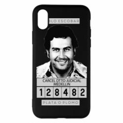 Чехол для iPhone X/Xs Pablo Escobar