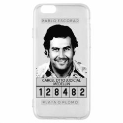 Чехол для iPhone 6/6S Pablo Escobar - PrintSalon