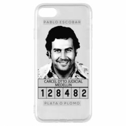 Чехол для iPhone 8 Pablo Escobar