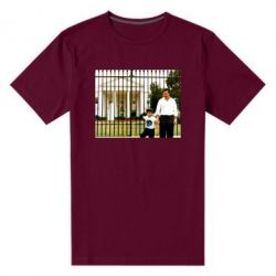 Мужская футболка премиум Пабло Эскобар - PrintSalon