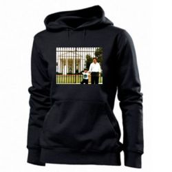 Женское худи Пабло Эскобар - PrintSalon