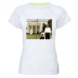 Женская футболка для спорта Пабло Эскобар - PrintSalon