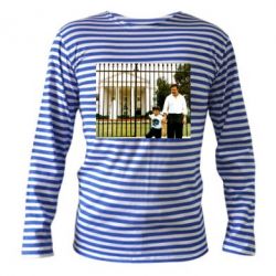 Тельняшка с длинным рукавом Пабло Эскобар - PrintSalon