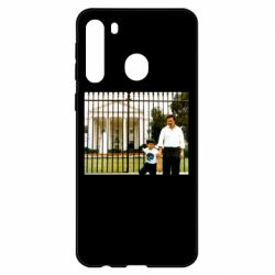 Чехол для Samsung A21 Пабло Эскобар-PrintSalon Чехол для Samsung A21 Пабло Эскобар