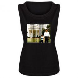 Женская майка Пабло Эскобар - PrintSalon