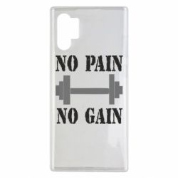 Чехол для Samsung Note 10 Plus Pain Gain - PrintSalon